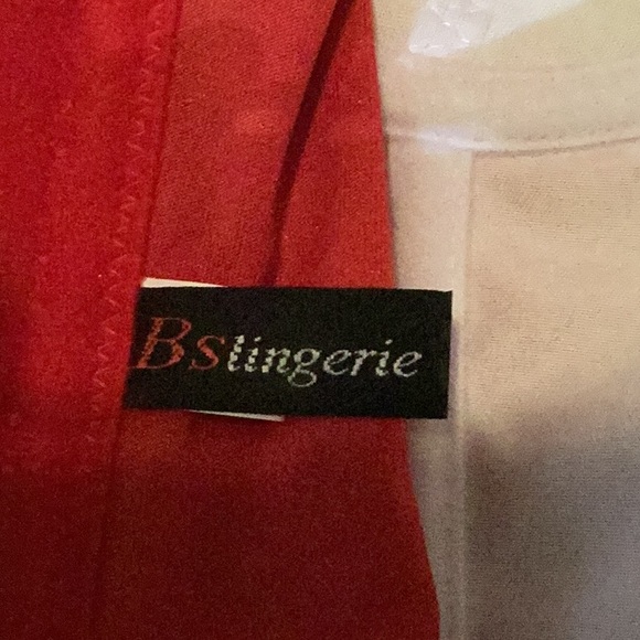 BS Lingerie Madonna Style Red Bustier Bra Corset Top Size Small - Picture 5 of 9